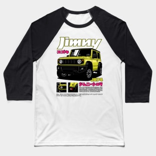 Suzuki Jimny Sierra JB74 Baseball T-Shirt